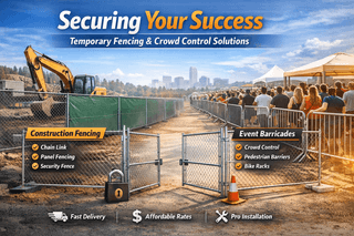 Securing Your Success: A Complete Guide to Temporary Fencing & Crowd Control
